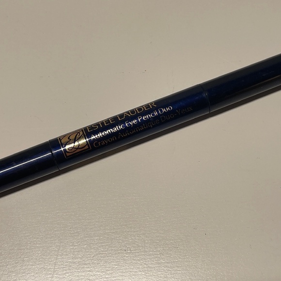 READ Estee Lauder AUTOMATIC eye Pencil DUO eye Liner in 09 Walnut Brown TESTER - Picture 9 of 12